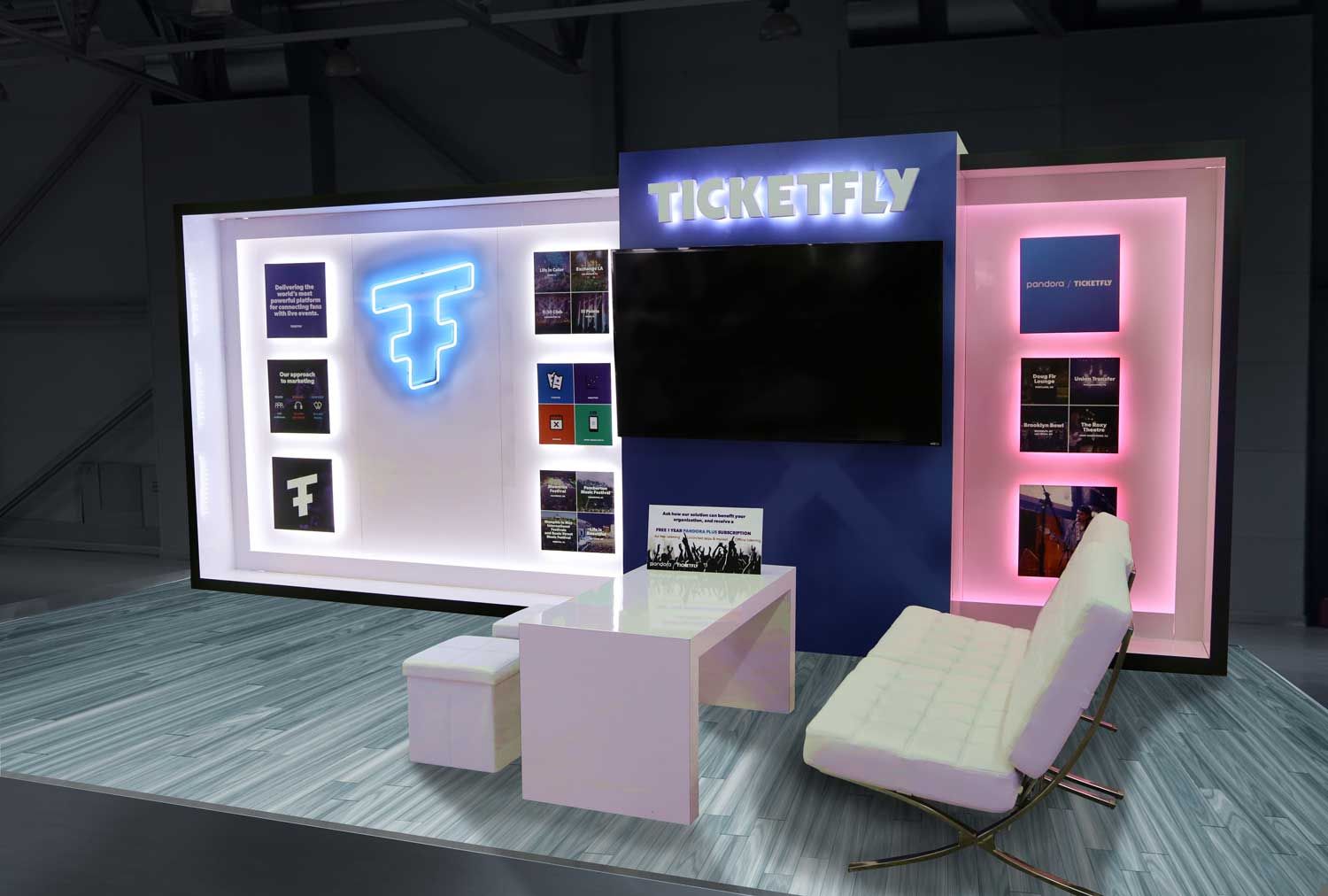 內嵌展臺，展臺，展臺設計